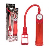  Вакумная помпа для мужчин Pump Master Red